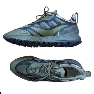 Adidas Men's ORIGINALS ZX 2K BOOST 2.0 TRAIL Olive/Black Training Shoes